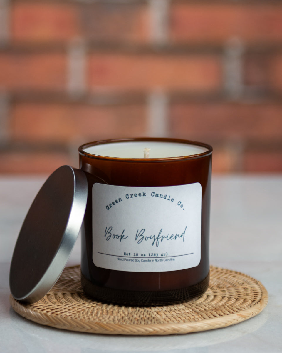 6 oz Tin with Book Boyfriend fragrance