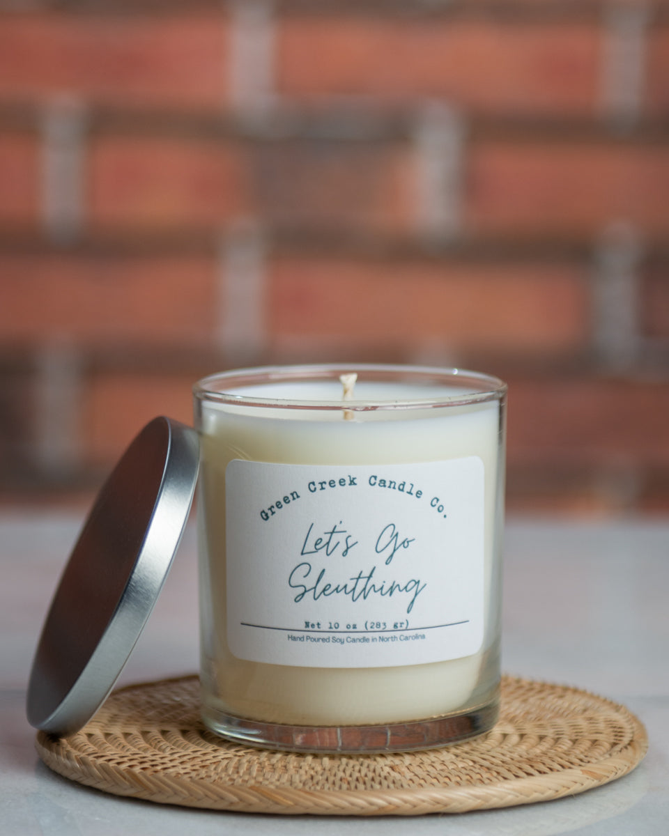 2.75 oz Wax Melts with Let's Go Sleuthing fragrance