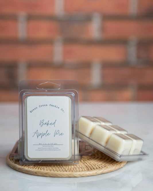10 oz Amber Tumbler with Baked Apple Pie fragrance
