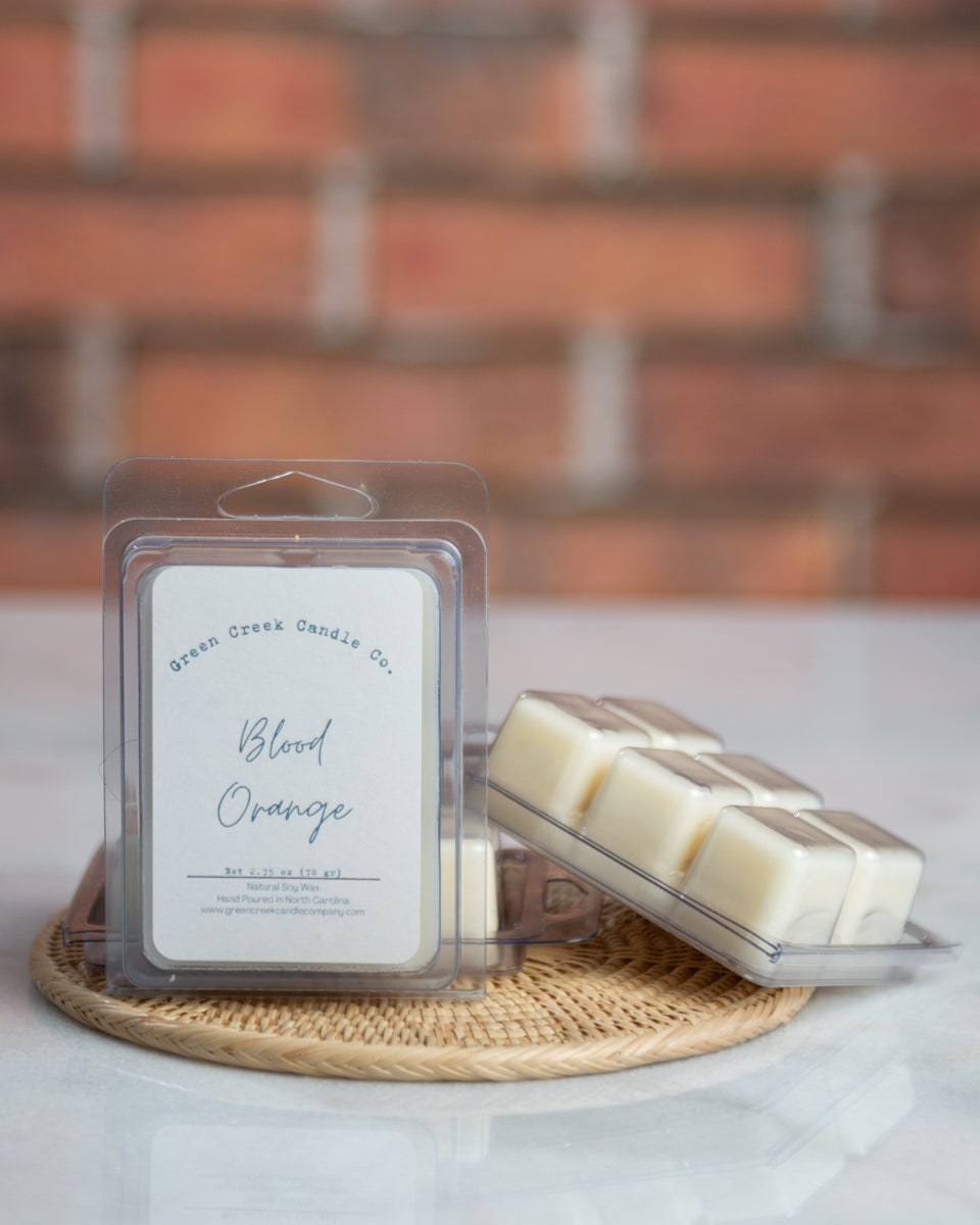 10 oz Amber Tumbler with Blood Orange fragrance