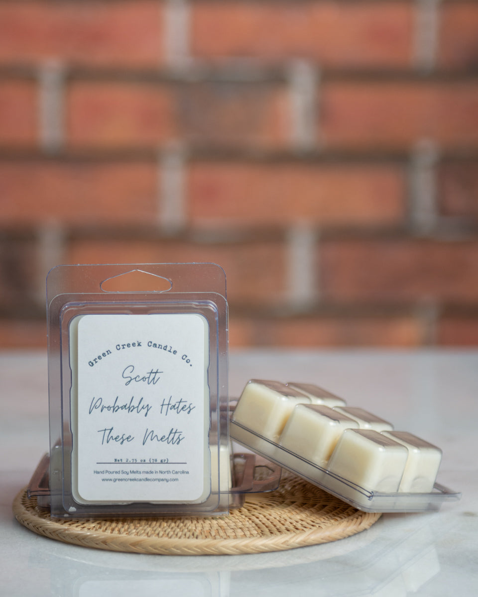 2.75 oz Wax Melts with Scott Probably Hates This Candle fragrance