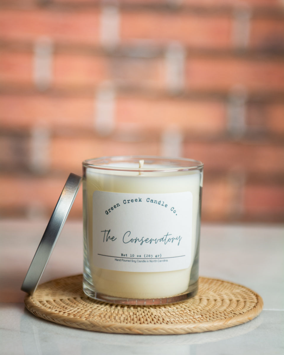 6 oz Tin with The Conservatory fragrance
