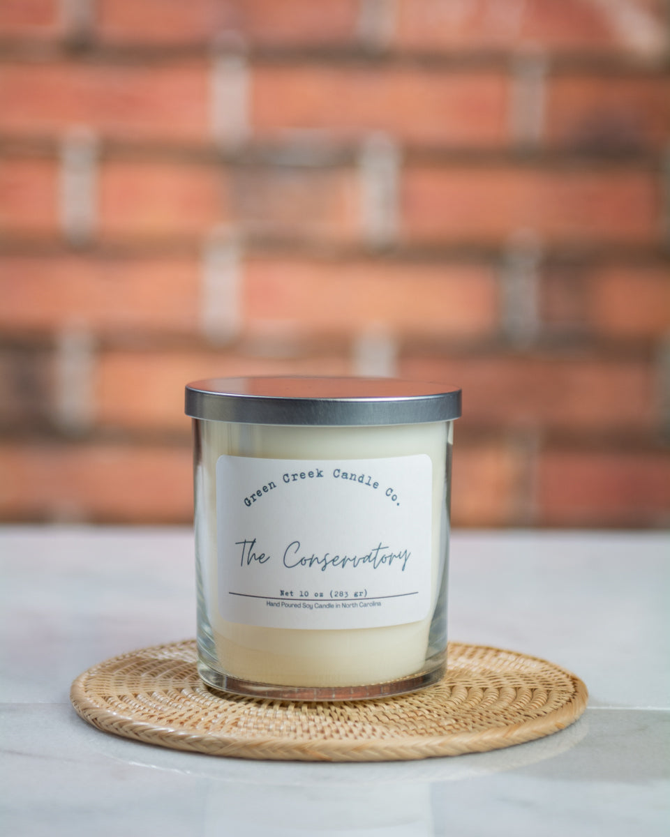 10 oz Clear Tumbler with The Conservatory fragrance