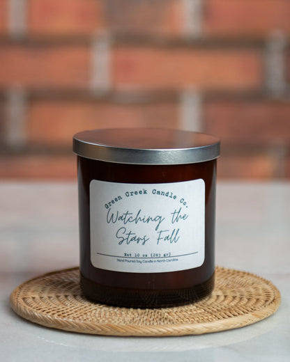 10 oz Black Tumbler with Watching the Stars Fall fragrance