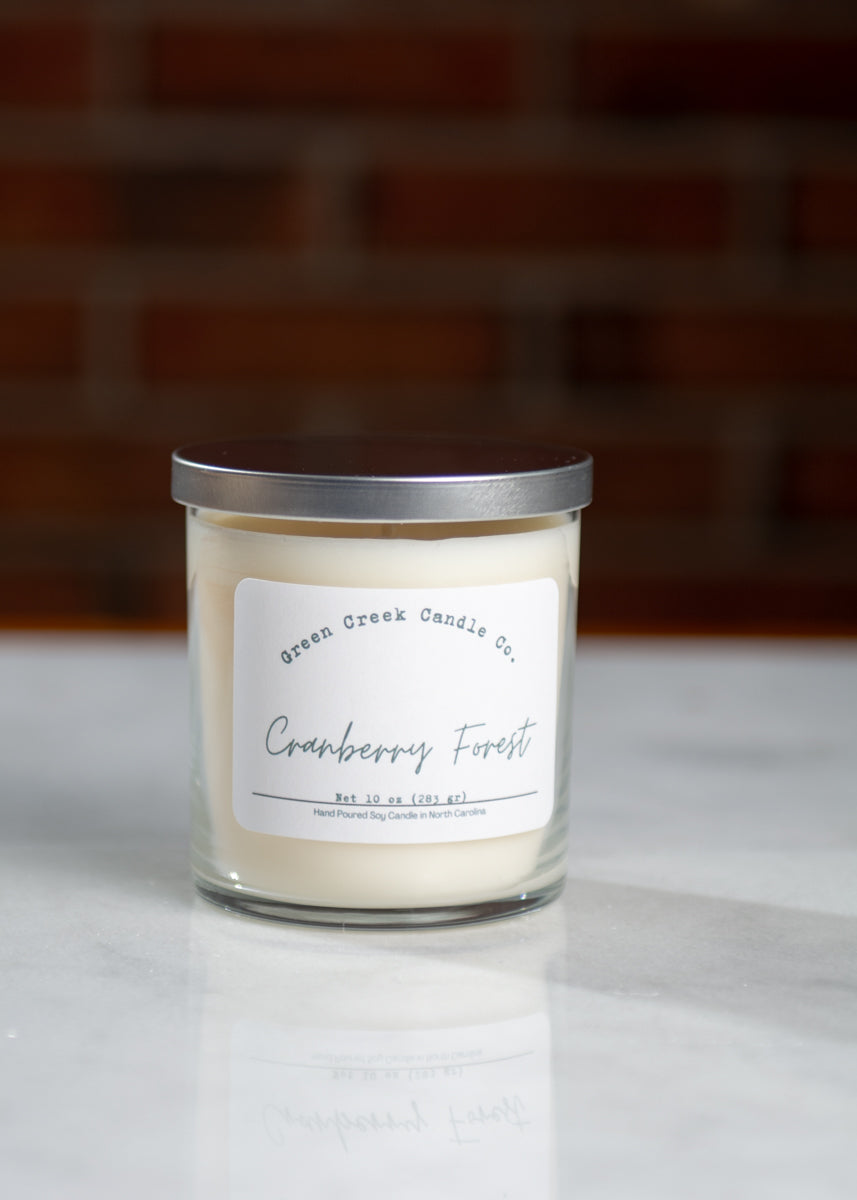 Clear Tumbler - Cranberry Forest