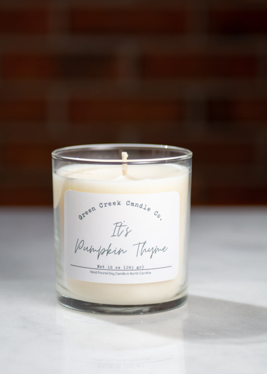 Clear Tumbler - It's Pumpkin Thyme