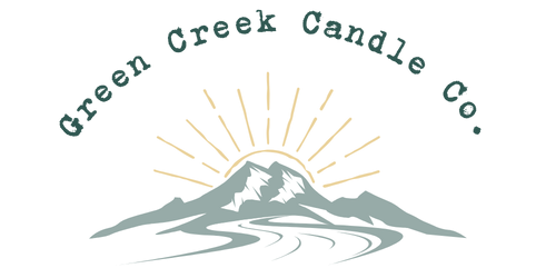 Green Creek Candle Company logo banner